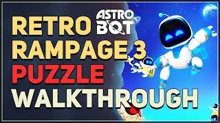 Astro Bot Retro Rampage 3 Puzzle