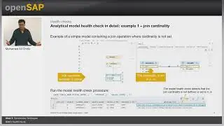 Working with calculation views in SAP HANA unit 15 || perform Techniques  || Healthy checks