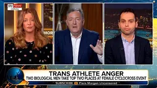 Piers Morgan clashes with guest over issue of biological men competing in women’s sports