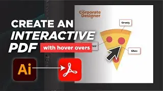 Create an Interactive PDF with hover over pop ups in Adobe Illustrator and Acrobat