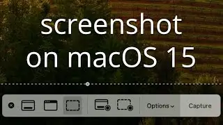 How to Take a Screenshot on Macbook Air macOS 15 Sequoia