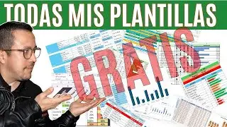 Todas LAS PLANTILLAS de mis videos para mis suscriptores, GRATIS