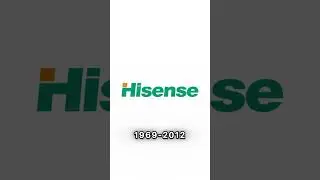 Hisense historical logos