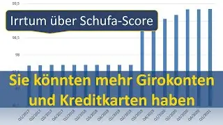 Irrglaube über Schufa-Score | Mehr Girokonten und Kreditkarten möglich