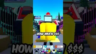 How Much $$$ in Toilet Tower Defense #shorts #roblox