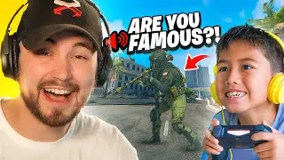I Met The CUTEST KID in Warzone...