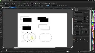 How to use weld, trim and intersect command in Coreldraw 2021.