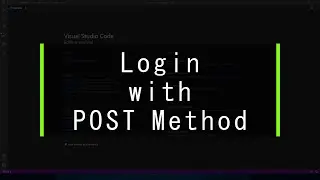 REST Api : Login With POST Method - Flutter