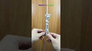 Amazing Knot | Very Strong Trucker's Hitch | Quick Release Knot @9DIYCrafts