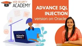 sql injection attack | portswigger lab | database type and oracle version | hacker vlog