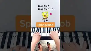 Sponge Bob Piano Tutorial 🤪 