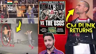 OMG😮...Roman Reigns CIVIL WAR Match Official, CM Punk RETURNS, Roman Reigns Live Event Supershow