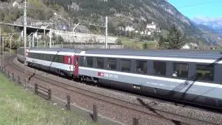 Gotthard Bahnverkehr am 20.10.12 - 
