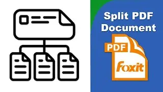 How to split a pdf document in Foxit PDF Editor