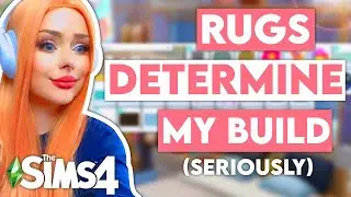 Each Room is Based off a Random Rug in The Sims 4 // Sims 4 House Building Challenge