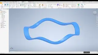 Wave spring washer ll How to draw wave spring washer ll Wave washer in Inventor ll Inventor tutorial