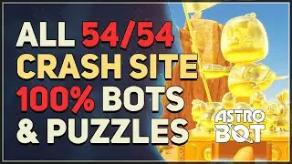 All Crash Site Bots and Puzzles 100% Walkthrough Astro Bot