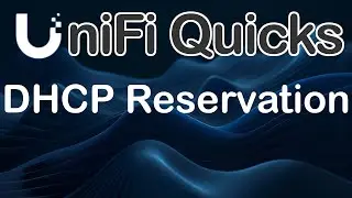 How to reserve a DHCP IP address for a client on Unifi