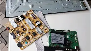 COMO RETIRAR PLACA MÃE E PLACA FONTE DA TV SAMSUNG UN55AU8000G !