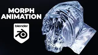 Morph animation in Blender