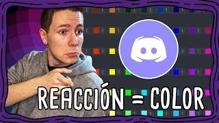 Cambiar color en DISCORD con reacciones en 2 minutos