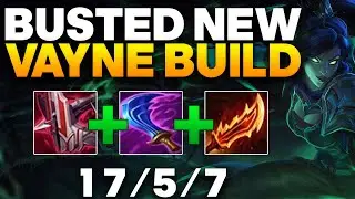 THIS NEW VAYNE BUILD MAKES HER BROKEN - Vayne ADC Gameplay