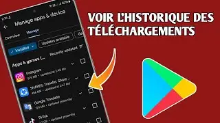 Comment consulter l'historique des téléchargements sur Google Play Store (2024) |