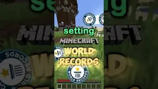 breaking minecraft records: VINES