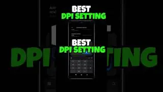 Secret DPI Setting 100% working 😱 | best dpi for free fire 🥵 | free fire dpi settings