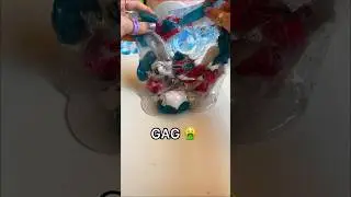 *RESULTS* Mixing SOCKS into my SLIME! 🤢🧦 RIP diy fidget