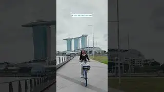 Quick tutorial & how much it cost to rent bikes around singapore 🫶🏻 #travelideas #singapore
