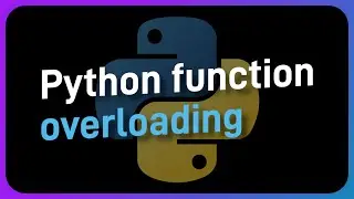 Function overloading in Python (via dispatch)