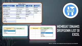 Membuat Dinamis Dropdown List di Excel