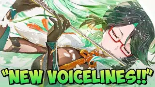 ENG & JPN XIANYUN Voice Lines Genshin Impact