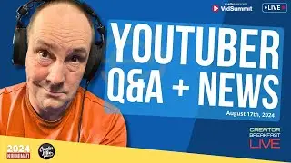 This Week in YouTube Creator News - Q&A - Creator Breakfast LIVE