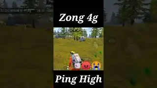 High ms on Zong 4g || Pubg Mobile