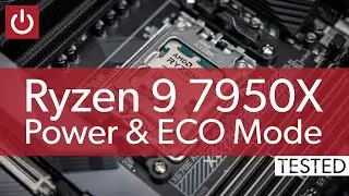 Ryzen 9 7950X: Power Consumption & ECO Mode Tests