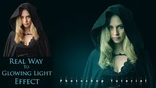 How To Create Real Way To Glowing Light Effect in Photoshop