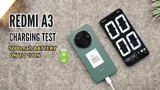 Xiaomi Redmi A3 Charging Test | ⚡🔥🚀 |