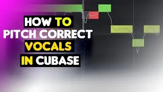 HOW TO FIX BAD OFF KEY VOCALS IN CUBASE  | VariAudio | Pitch Correction
