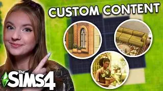 the sims 4 but every room is a different CC pack!