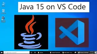 Java 15 in Visual Studio Code (Getting Started) + Create First Java Project