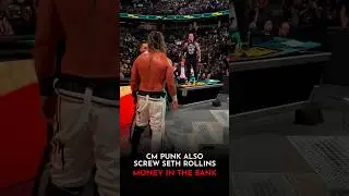 Cm Punk also Screwed Seth Rollins at 