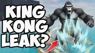 ⭐THE STRONGEST BATTLEGROUNDS SKULL ISLAND KING KONG LEAK⭐