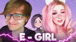 Купил АНИМЕШНИЦУ на час для игры в Valorant / E-GIRL