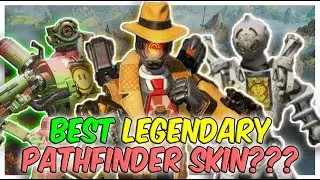 RANKING EVERY PATHFINDER LEGENDARY SKIN | Best Pathfinder skins in Apex Legends