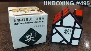 Unboxing №495  Домик с Красной Крышей - Бермуда Куб 3х3 - | DaYan Bermuda Cube 3x3 Red House