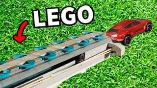 Can a LEGO Hot-Wheels Launcher POP Balloons?