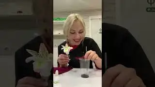 🦋бабочки🦋 из белкового крема. ⚜️🌺💠Лилии из бзк(зефира)❇️от Елены Поповой elenapo11