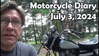 Motorcycle Diary: July 3, 2024 (Honda Rebel 250)